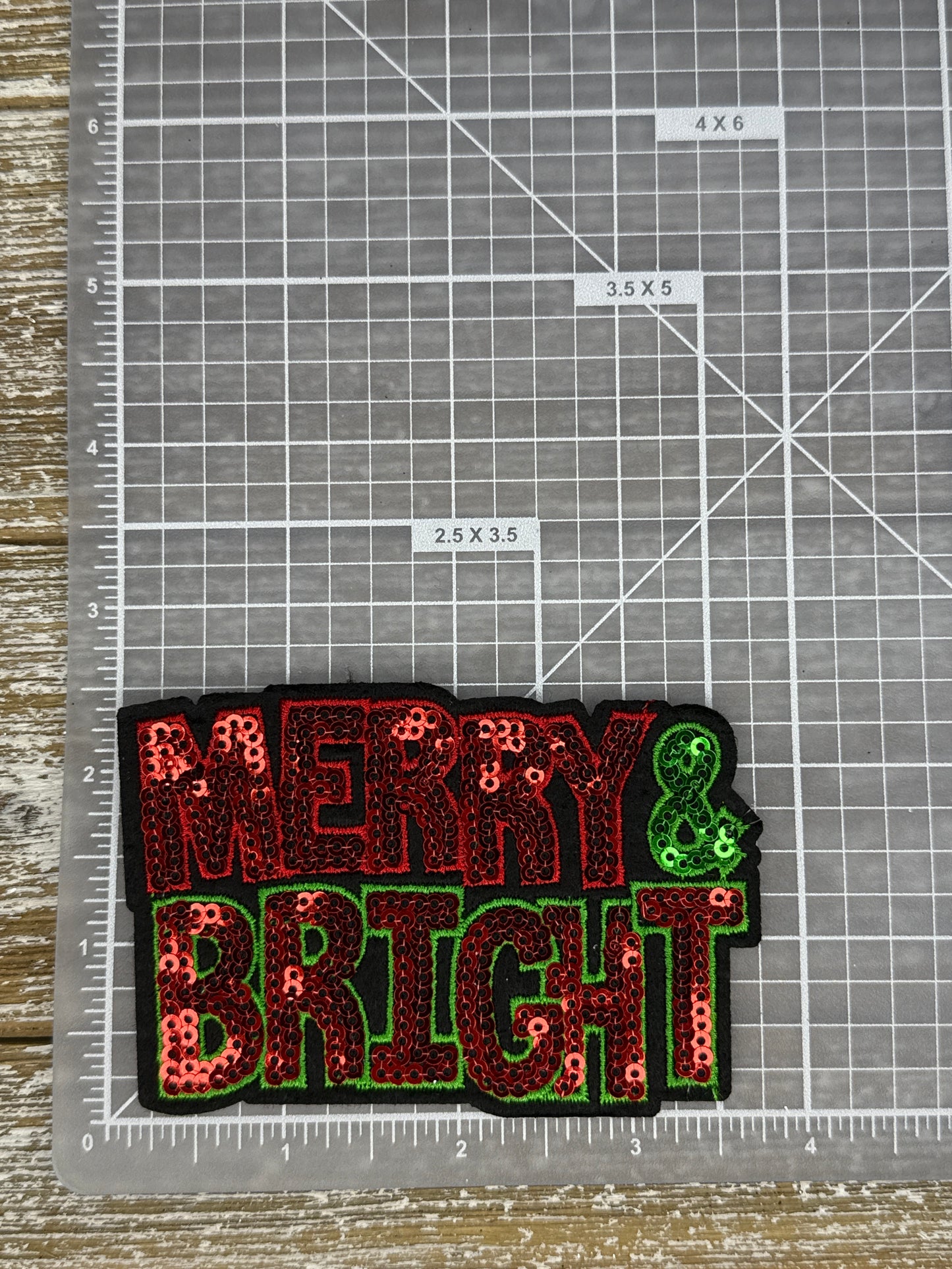 Merry & Bright Sequined