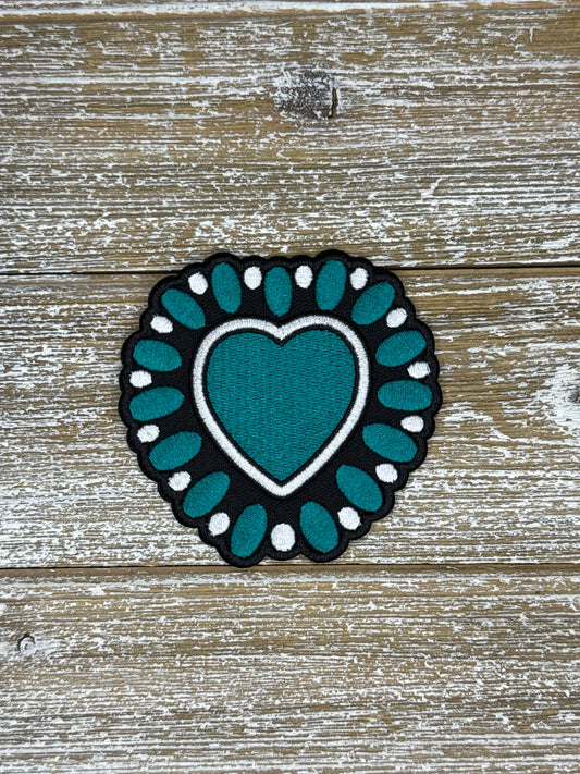 Dark Teal Heart