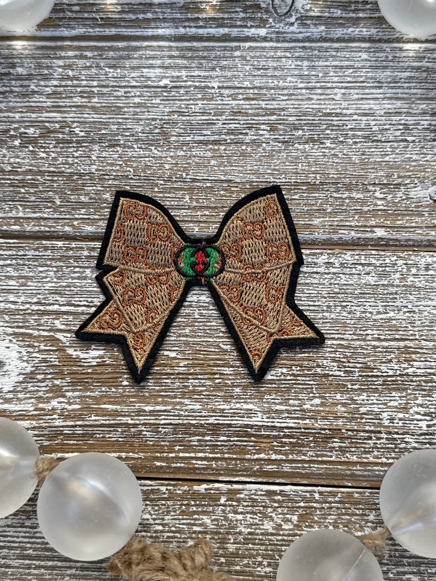 Black and Tan GG Bow