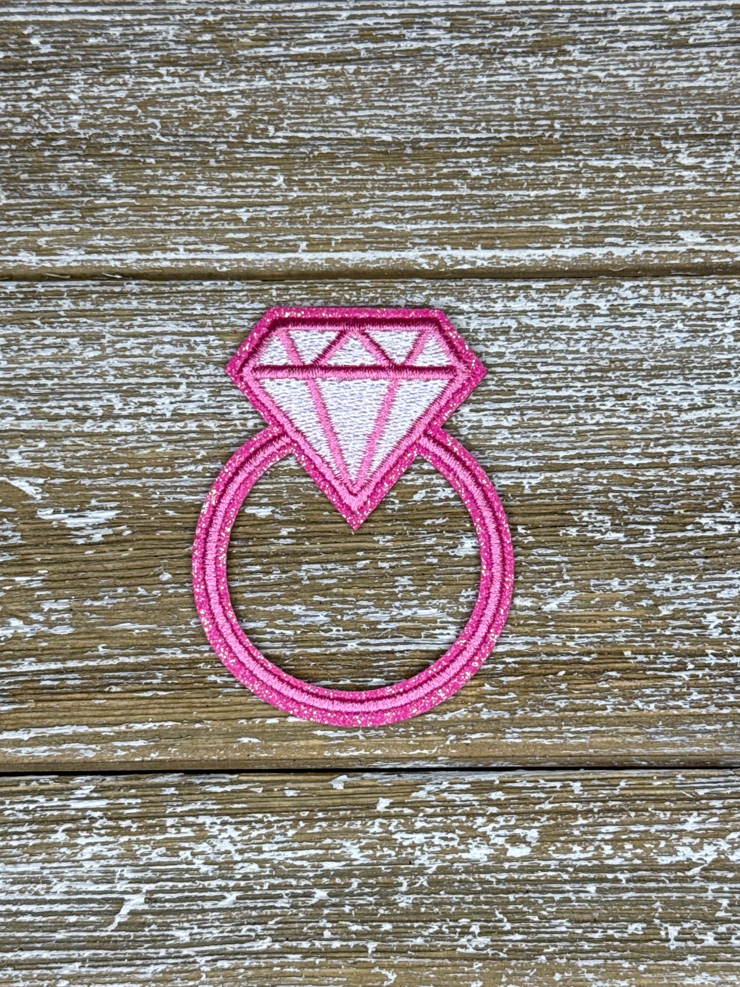Glitter Pink Ring