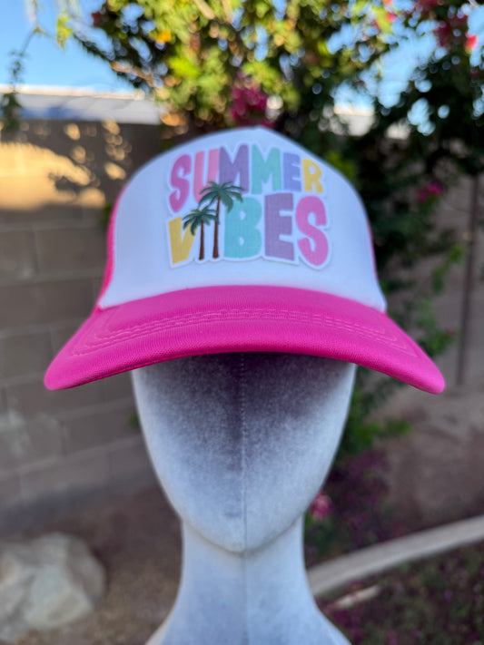 Summer Vibes Patch Hat