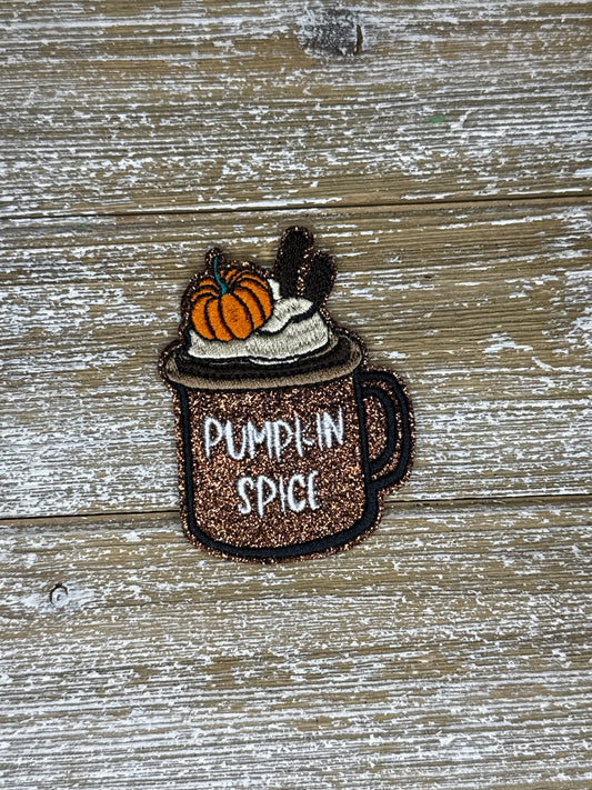 Glitter Pumpkin Spice Mug