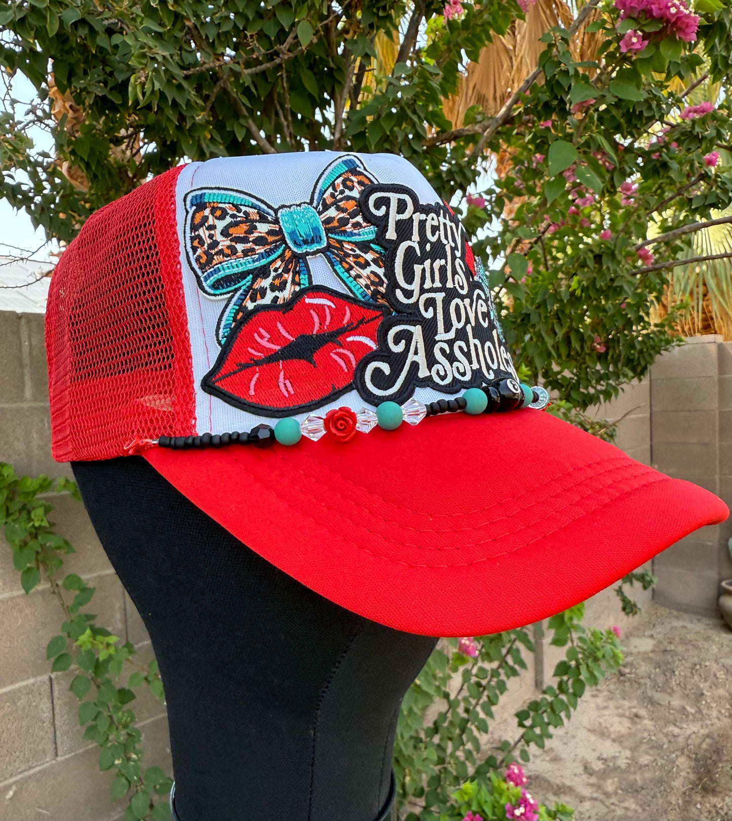 Pretty Girls Love Assh*les Patch Hat