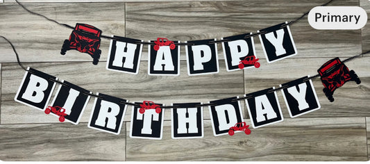 Can-Am Birthday Decor