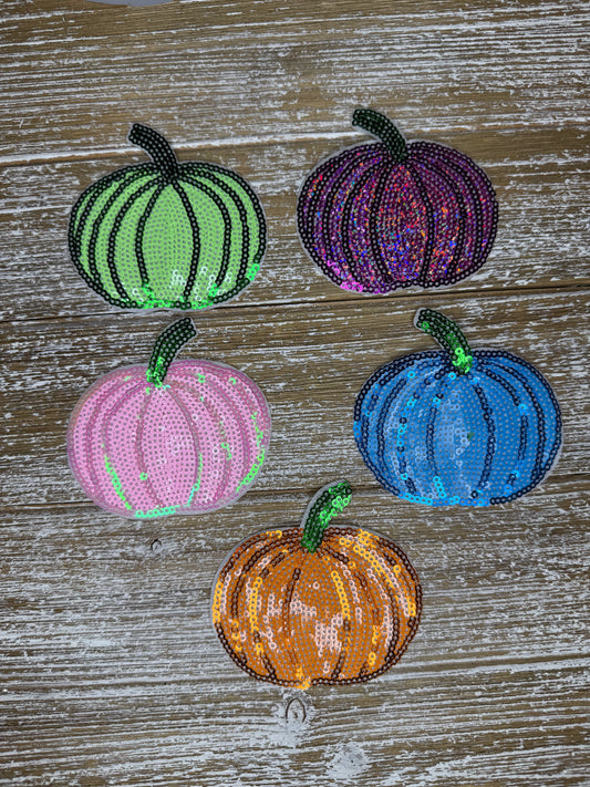 Sequin Pumpkins